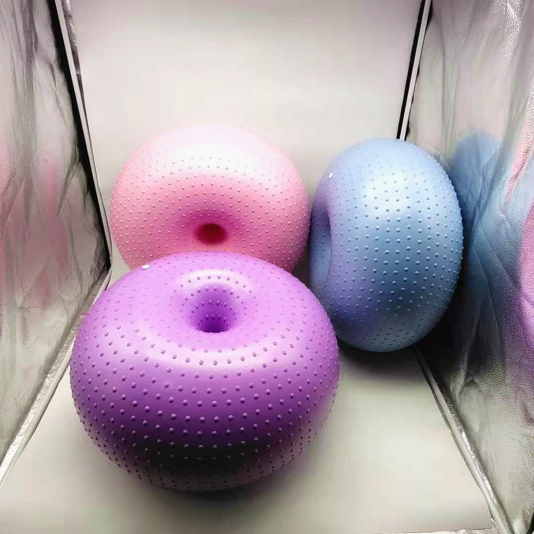 New Yoga Ball Donuts Thickened - огляд і ціна Yoga Fitness Apple